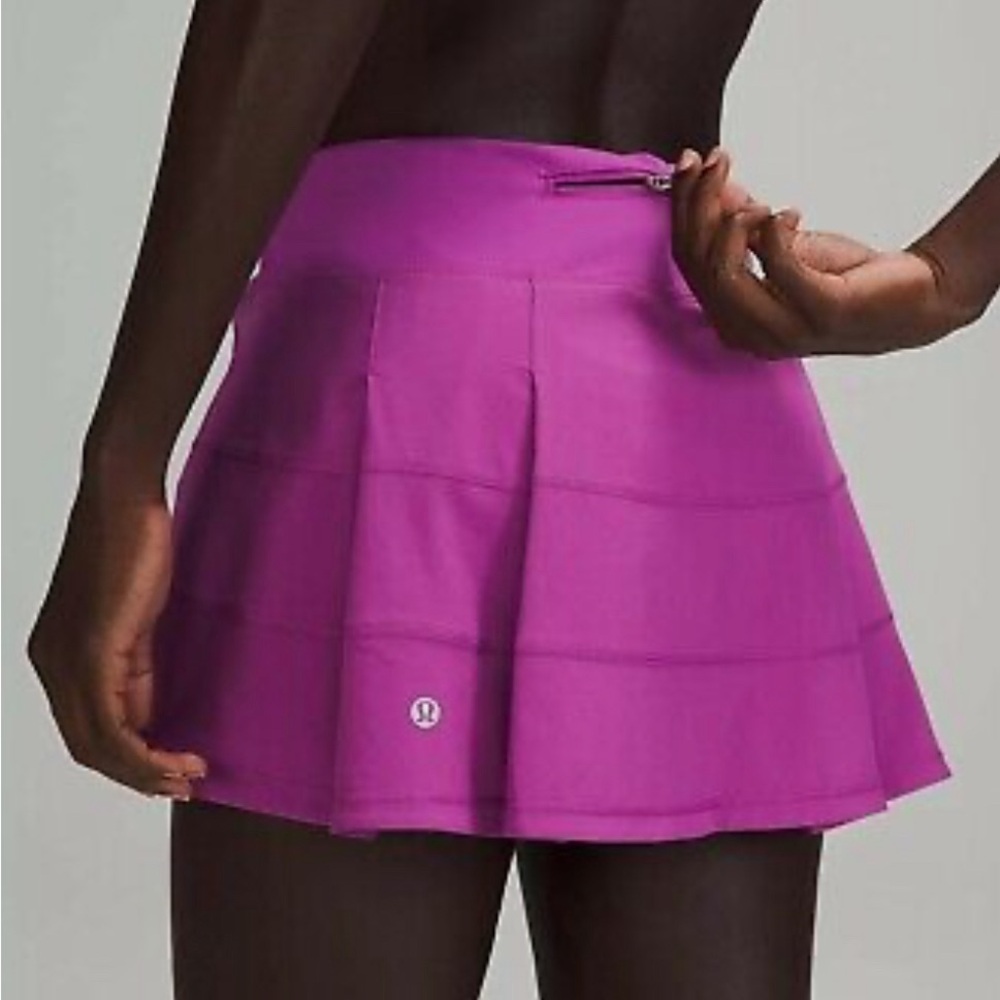 Lululemon Pace Rival Skirt Vivid Plum size 6